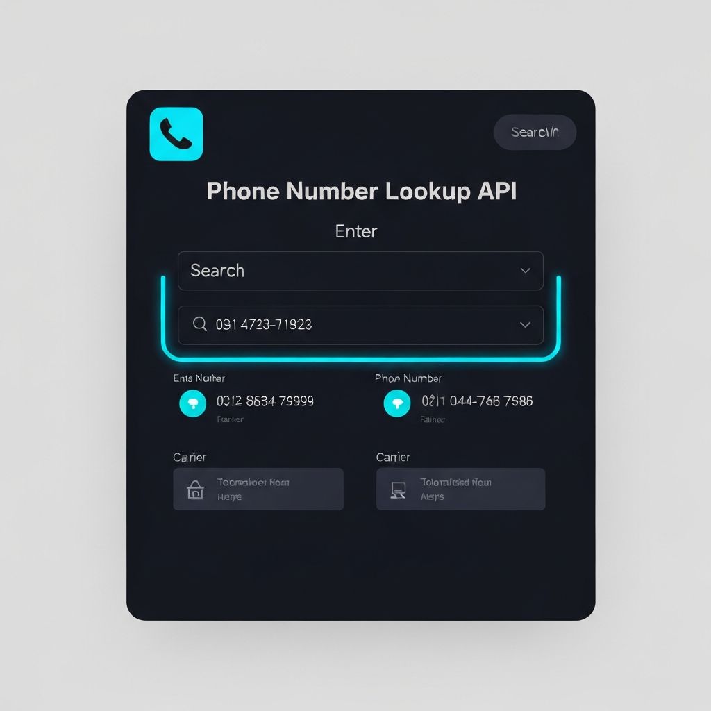 Phone Number Search System